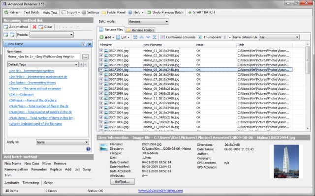 majorgeeks's tweet image. Advanced Renamer is a free program for renaming multiple #files and #folders at once.
majorgeeks.com/files/details/… #filemanager #software