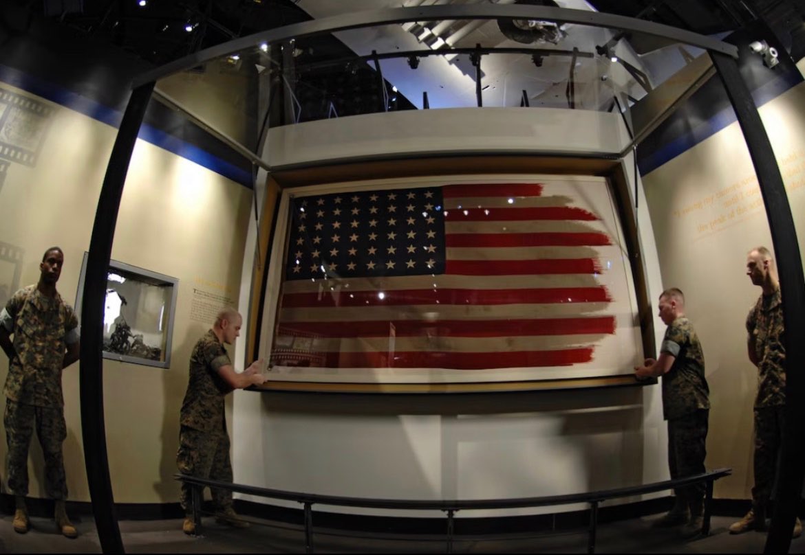 The American flag raised on Mount Suribachi, Iwo Jima. #WW2 #HISTORY