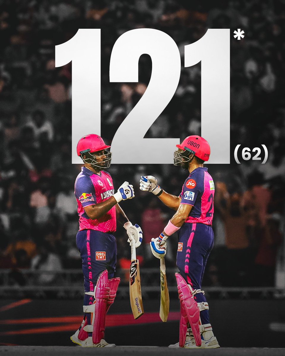 rajasthanroyals's tweet photo. Do bhai, dono tabahi. 🔥🔥 https://t.co/tXl9hQNFy7