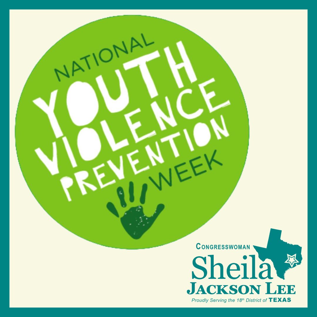 This is National Youth Violence Prevention Week. This is the time to recognize the impact of bullying, physical, and emotional violence on youth. Everyone has a role to play in preventing youth violence. Join efforts to protect the childhood of all children. #NYVPW