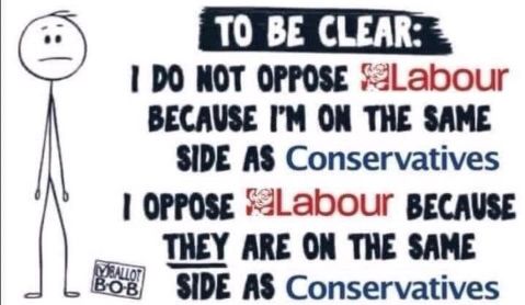 You are happy to welcome a toxic Tory who has voted for policies that have destroyed lives. From austerity to the welfare to the Rwanda Bill Labour has become a dumping ground for disenfranchised Tories Shame on you for welcoming Tory scum to the Labour Party