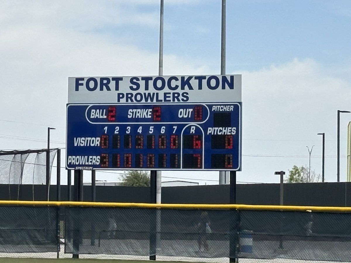 FINAL! 🥎 Bi-District Softball 🥎 Game 2 from Fort Stockton Eastlake 6 🏆 Frenship 7 @LoneStarVarsity @FrenshipSports @HubCityPrepsLBK @pchristy11 @CollieronTV @ZachFoxSports1