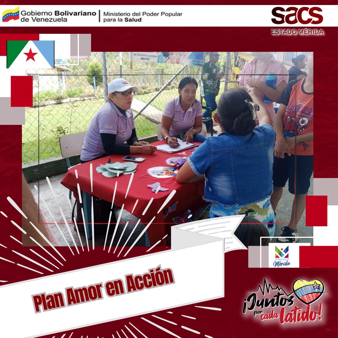 SACS_MERIDA's tweet photo. #Hoy participamos en el Plan Amor en Acción orientado por el gobernador @JehysonGuzman donde realizamos dinámica sobre las 5 claves de inocuidad de los alimentos,  despliegue que se realizo en la parroquia Gonzalo Picon del municipio Libertador del estado Mérida
@MagaGutierrezV https://t.co/huCQRLamVk
