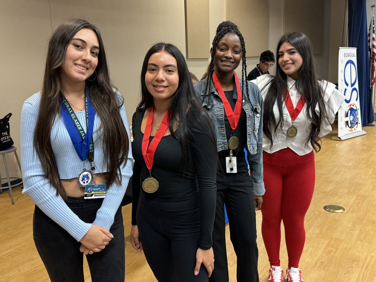 @browardschools HS ELLs competed in Language Mastery & Creative Arts events and were AWESOME! 🥇🏆#ELLsCan @blanche_ely @CooperCityHigh @Coralgladeshigh @principalCSHS @FlhsOfficial @HHHS1661 @Hallandale_High @principalarrojo @DBHSpathfinder