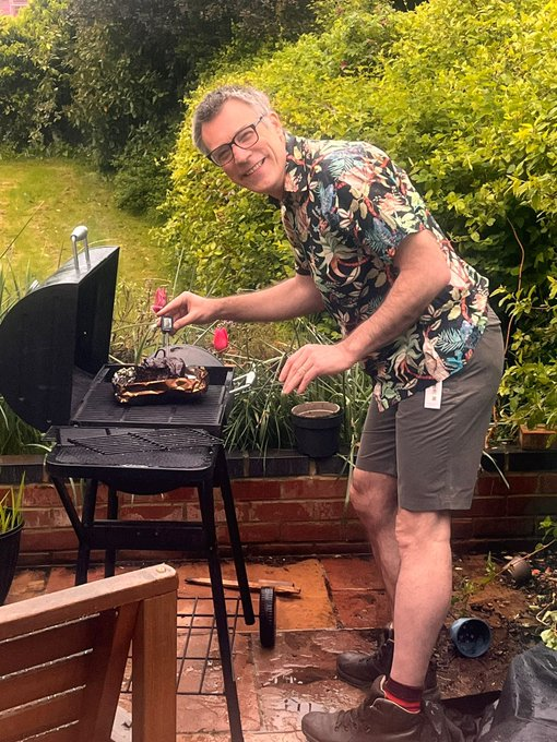 The great thing about having a birthday that reliably marks the beginning of summer weather is that I often get summer clothes to go with it (this year a meat thermometer too).