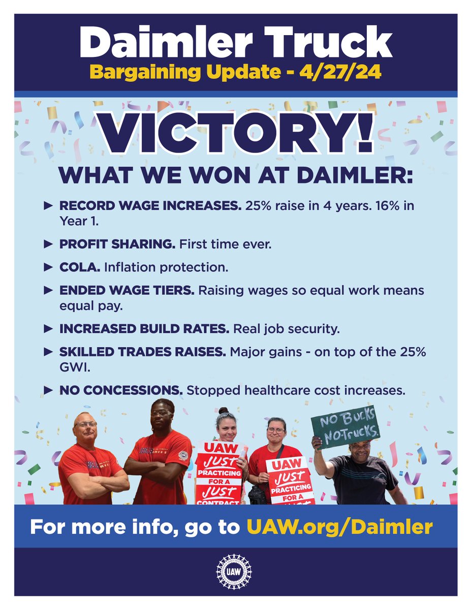 VICTORY! WHAT WE WON AT DAIMLER.