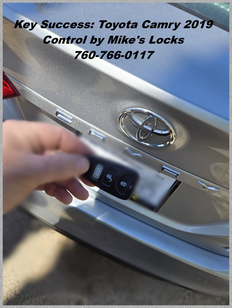 LocksMikes's tweet image. Unlocking Solutions with Mike's Locks 760-766-0117
#LocksmithExperts #KeyCraftsmanship #SecureKeys #HighDesertLocksmith #LocksmithServices #KeyReplacement #EmergencyLocksmith #MobileLocksmith 

youtu.be/MGcfPgEZSxc