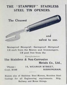Caroline Maude Davis had 'for some time assisted with her father's foundry at #Wednesbury, has now joined Miss C. Griff [aka Cleone Benest] @ #Birmingham with a view to enlarging the scope of the Stainless and Non-Corrosive Metal Co.” b. #OTD 27th Apr 1890 magnificentwomen.co.uk/engineer-of-th…