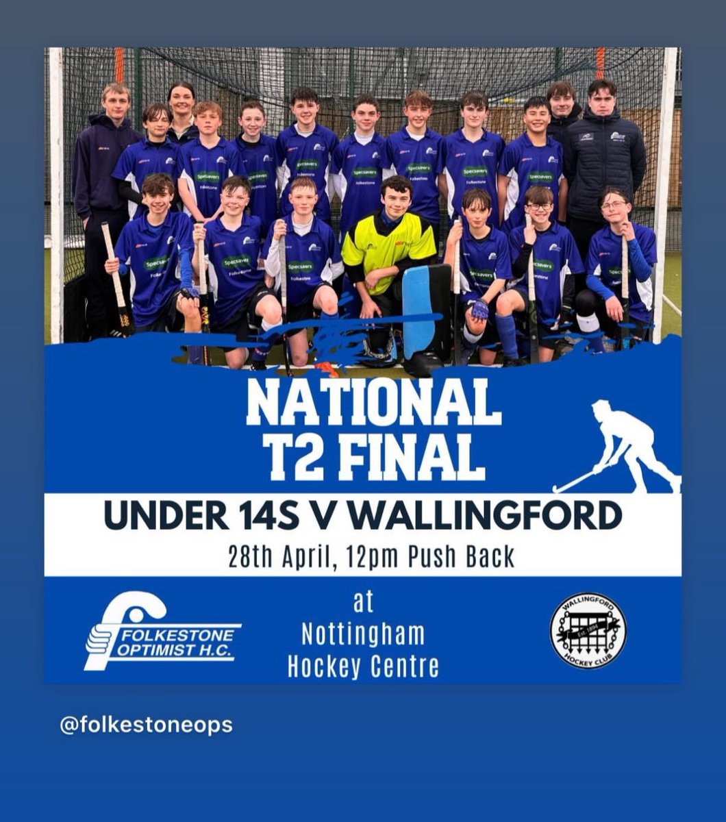 HGSSport's tweet photo. HOCKEY good luck to all the Harvey lads travelling to Nottingham for tomorrow’s national final 👍 https://t.co/nbX9fyutPj