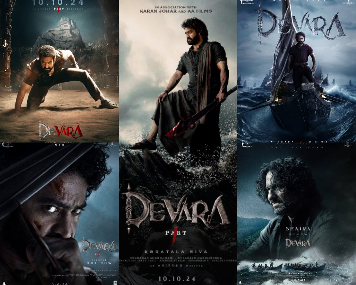 Devara Poster's are Proper Pan India Level 🎚️ Bagalev annodu Tasteless Brute