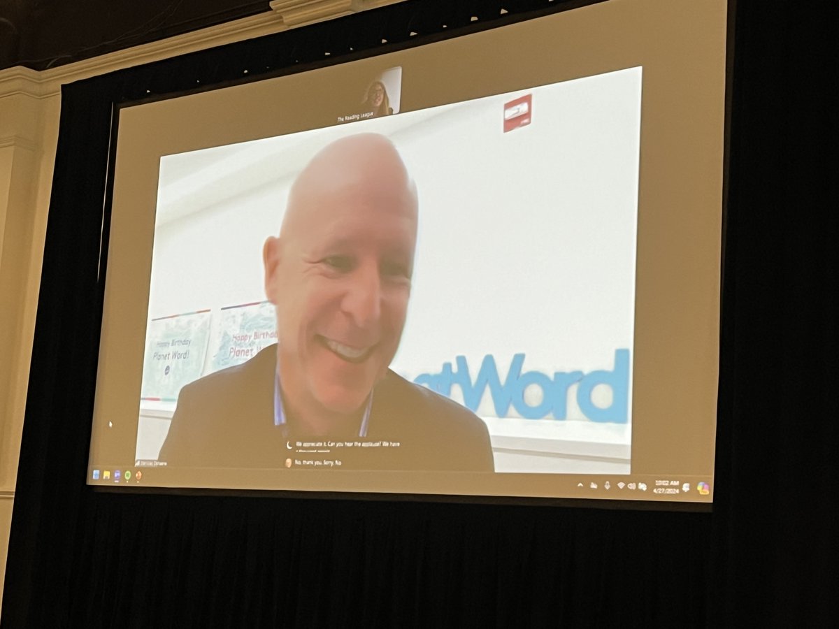 The Reading League (@reading_league) on Twitter photo #TRLSummit2024 opening keynote with <a href="/StanDehaene/">Stanislas Dehaene @standehaene.bsky.social</a> gives clarity on the development of language and literacy from the field of neuroscience. "When looking at activity in the brain, there is no difference in bilinguals between reading in the first language and the second language." #TRLSummit2024 opening keynote with <a href="/StanDehaene/">Stanislas Dehaene @standehaene.bsky.social</a> gives clarity on the development of language and literacy from the field of neuroscience. "When looking at activity in the brain, there is no difference in bilinguals between reading in the first language and the second language."
