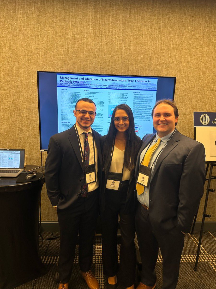 Jacob Linomaz, MHA (@jacoblinomaz) on Twitter photo Another weekend, another poster presentation with the best research team! Thankful to have been able to share our findings on NF1 seizure management and education while at <a href="/ACOPeds/">ACOPediatrics</a>! Another weekend, another poster presentation with the best research team! Thankful to have been able to share our findings on NF1 seizure management and education while at <a href="/ACOPeds/">ACOPediatrics</a>!