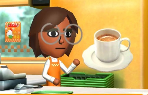 That’s that Mii espresso