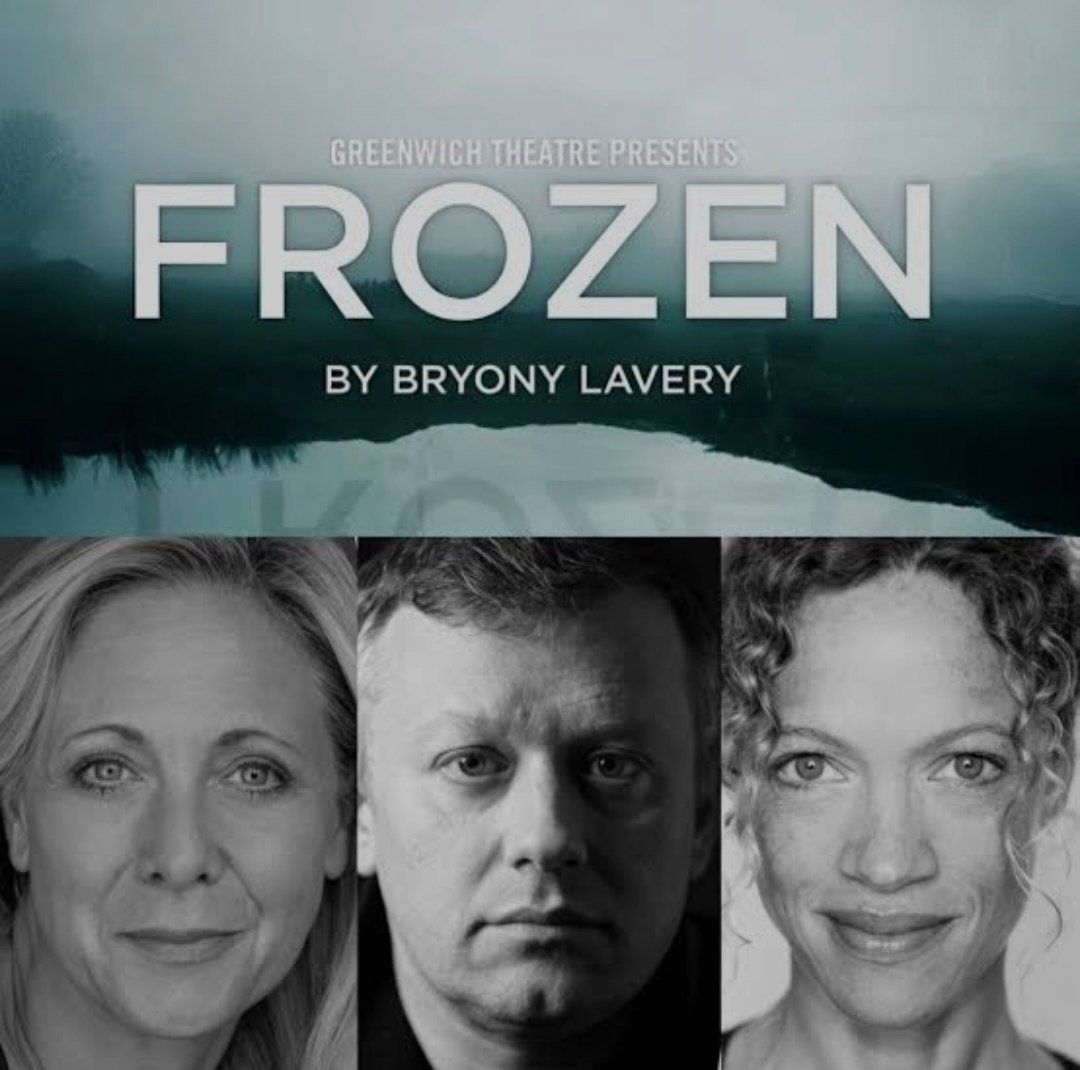 Today's artist date: #Frozen, a fascinating #play about the murder of a child and questions of punishment and empathy for the perpetrator. #theatre #drama