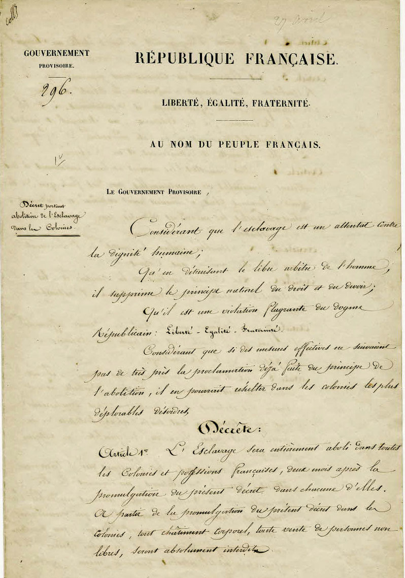 Anniversaire de l’abolition de l’esclavage. Des millions de femmes, d’hommes et d’enfants ont été victimes de ce crime contre l'Humanite. N’oublions jamais ces esclaves qui ont résisté. N'oublions jamais à quoi conduit la combinaison mortifère du racisme et de l'impérialisme.