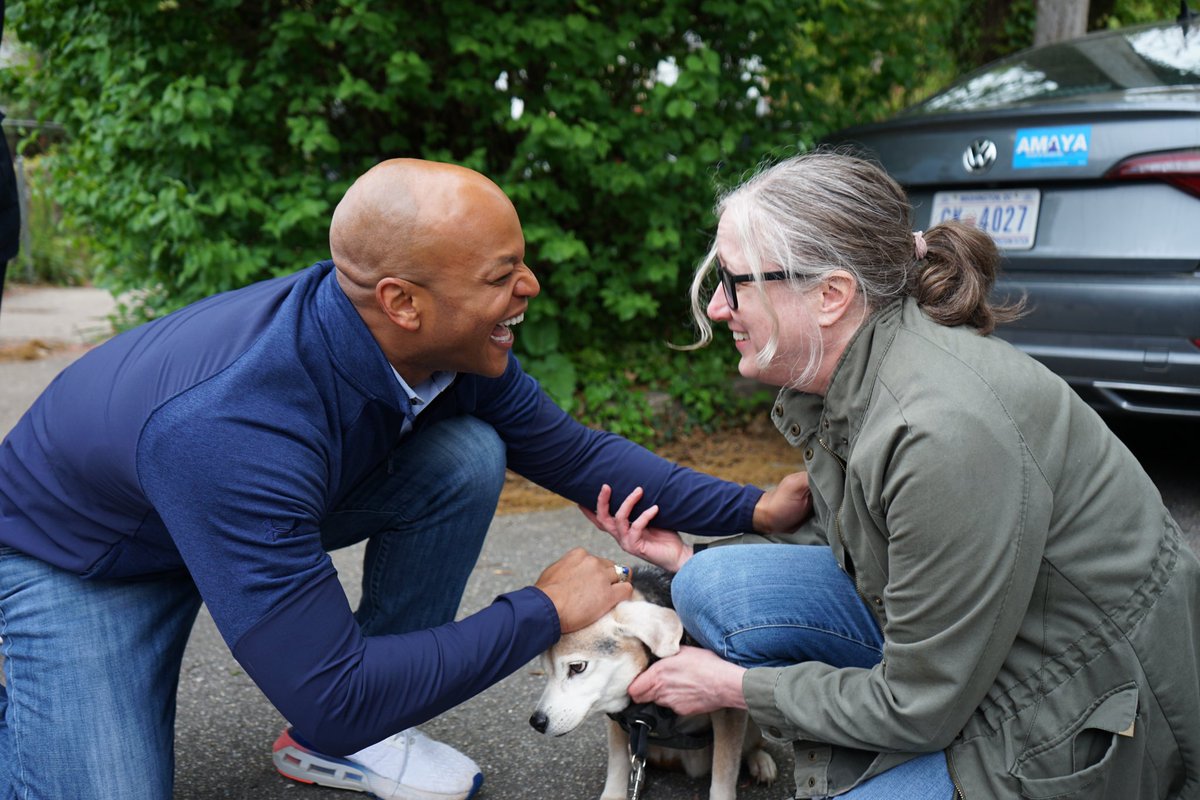 Maryland’s governor is a dog lover