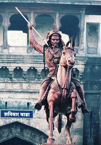 aparanjape's tweet photo. Remembering the 'Ajinkya Yoddhaa' Bajirao Peshwa, on his 284th Punyatithi. Bajirao passed away on 28 April 1740, on the banks of Narmada.

Over his 20 year leadership (1720-40), he fought dozens of battles - and never lost a major one.  

Bajirao further expanded the Maratha Empire into Central India, liberated North Konkan from the Portuguese rule, and successfully kept the Nizam at bay...defeating him multiple times.

A master of cavalry, his lightning strike on Delhi in 1737 was great example of his speed and strategy.

"(Bajirao) knew when to fight as well as where to fight. More important, he knew when not to fight. Mobility was Bajirao’s forte...." - @MulaMutha