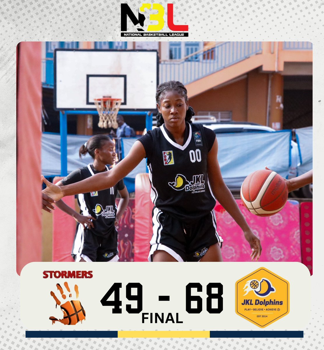 A weekend dub from YMCA Wandegeya! #ThisIsTheWay🐬 #wnbl24