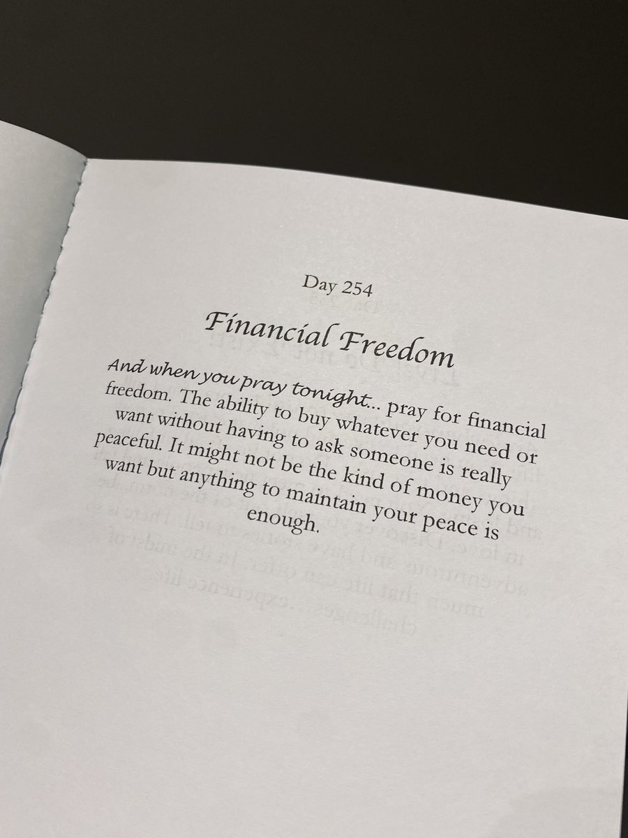 Financial freedom