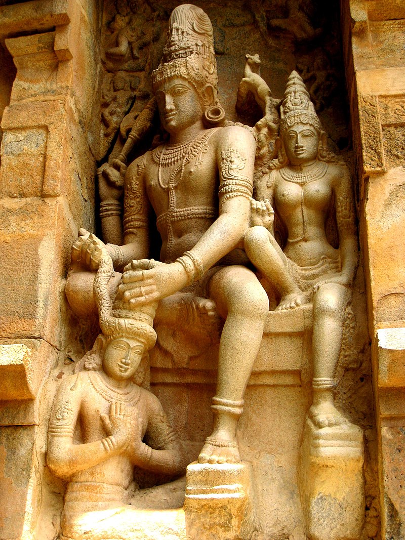 Shiva and Parvati crown Rajendra Chola I in 1022 AD at Gangaikondacholapuram after he has  conquered -  

- Odra-visaya (Orissa), Kosala, Dandabhukti (Midnapur), Southern Radha, Venga (East Bengal), Chera kingdoms, Chalukyas and Sinhala kingdoms.

After the coronation, he starts…