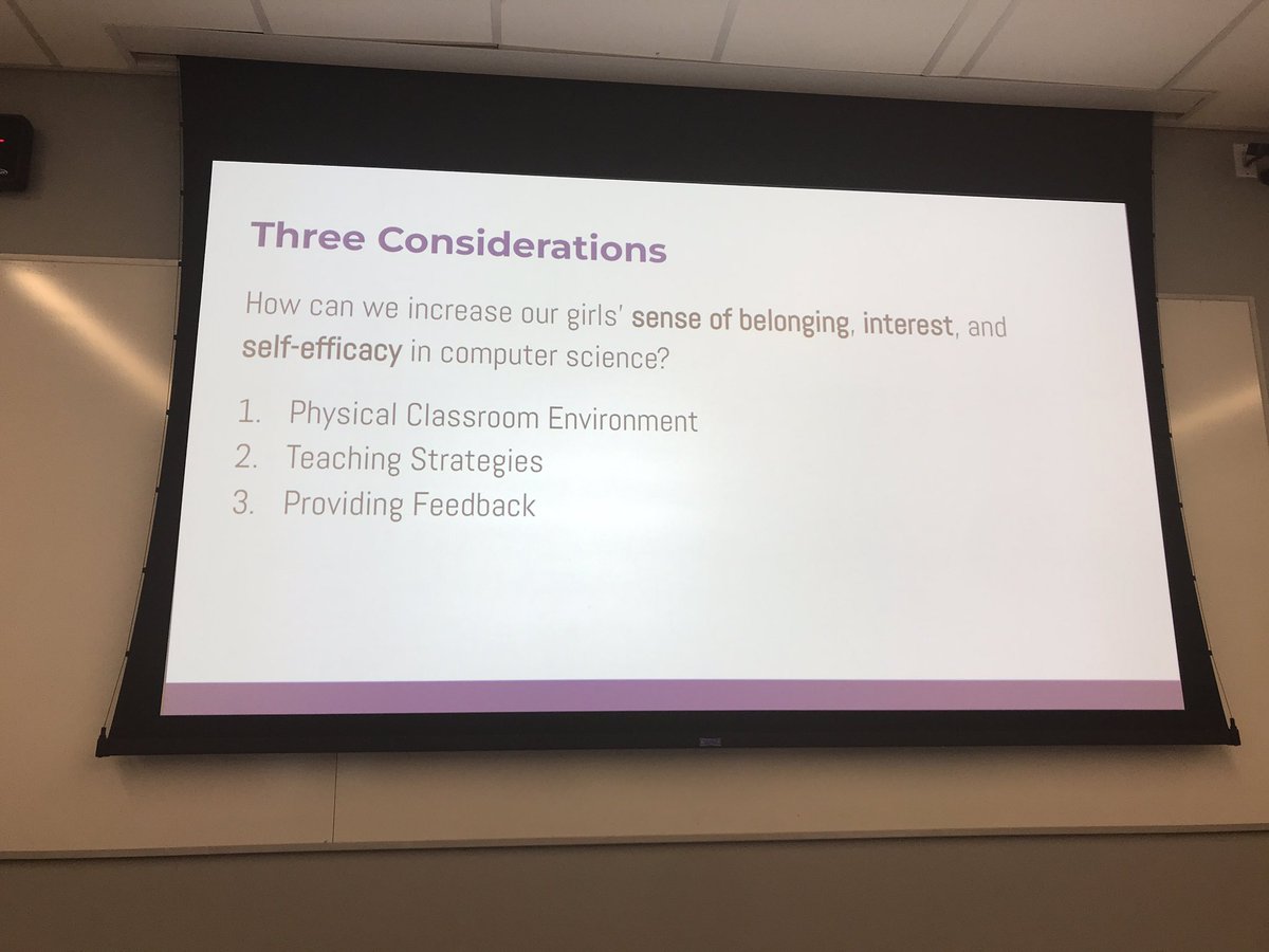 Fantastic #ACSE24 conference! Thank you to fellow @QueensComputing alum @MsCrawfordEDU and the @acseontario exec team for organizing! 
  
Great talk by @MsCrawfordEDU on how we foster STEM learning environments that support girls’ sense of belonging, interest, and self efficacy.