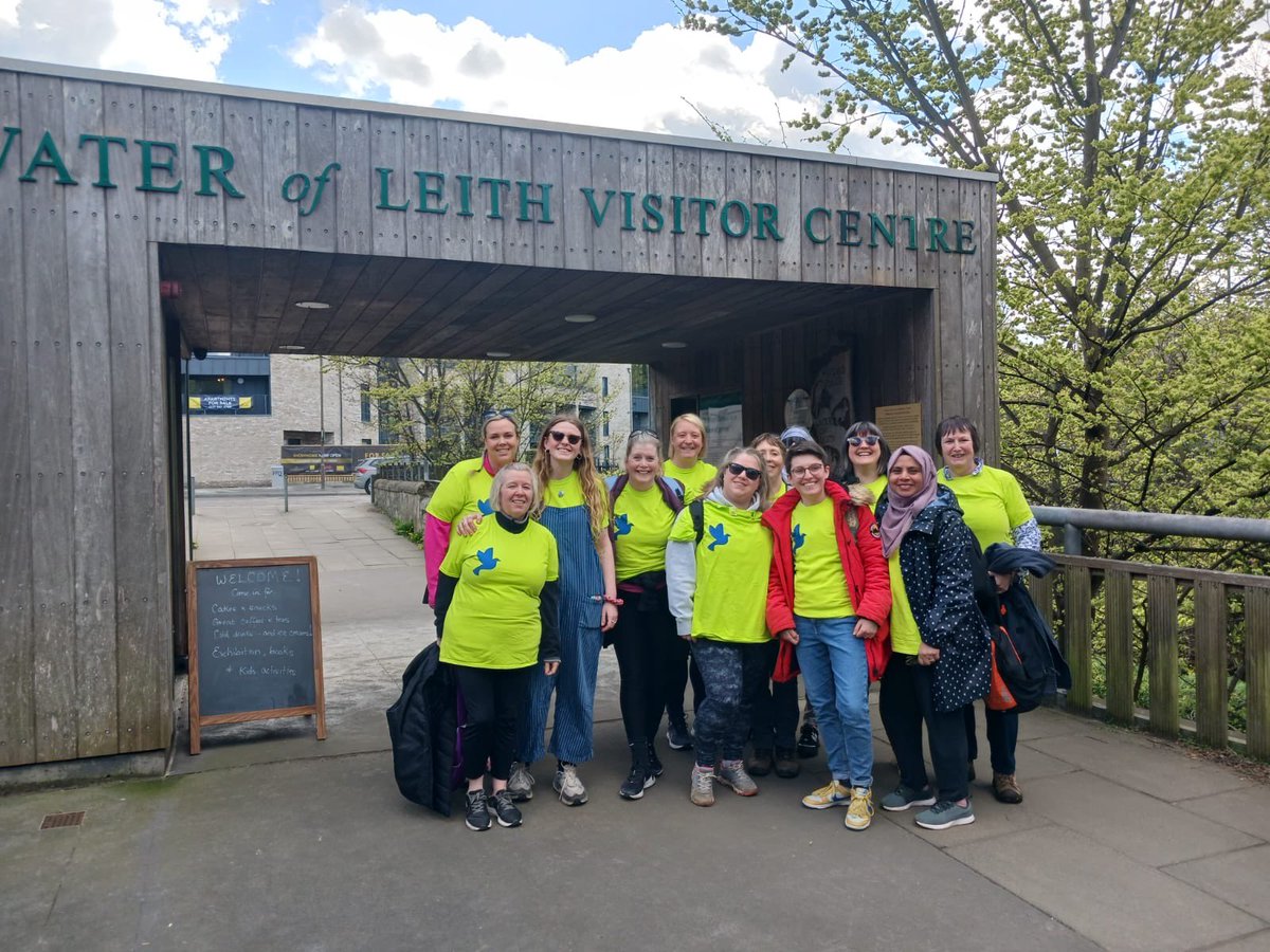 Today the sun ☀️ was shining as some members of staff did our annual walk🚶‍♀️to remember our dear friend and colleague Alice. A donation will be given to @StColumbas who looked after our lovely and much missed friend. 🩵