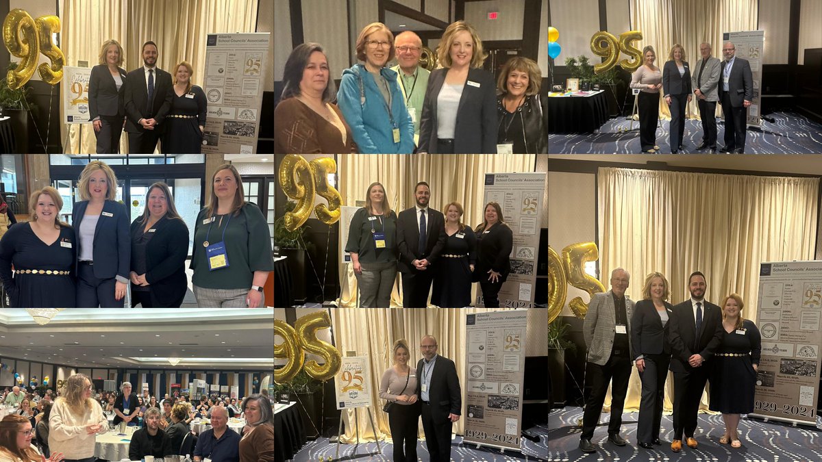 Thanks to the Alberta School Councils’ Association @ABschoolcouncil and President @rai_brandi for inviting ASBA to their Annual Conference & 95th anniversary. Great to connect with school council parents, the Minister of Education @demetriosnAB & member school boards. #abed