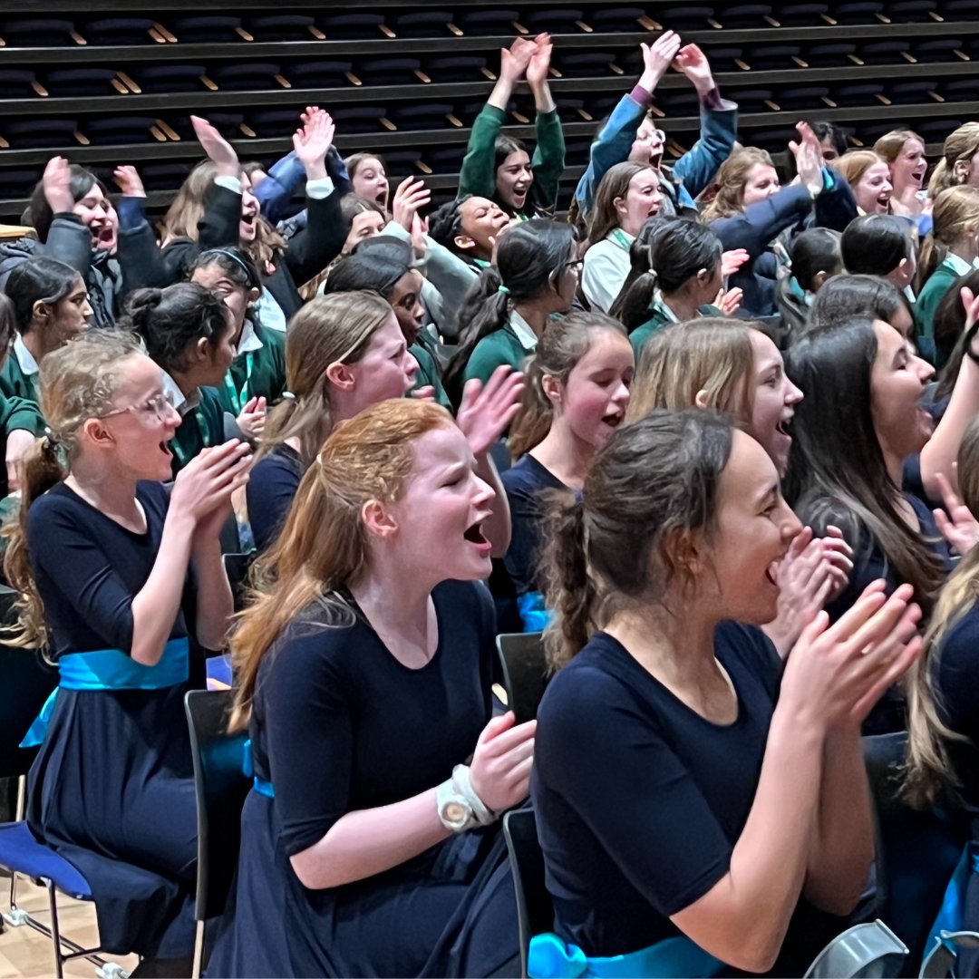 🎶 ONE more sleep until our Choir of the Year FINAL hosted in the wonderful auditorium of @wimbledonhigh and we couldn’t be more excited! Choirs from 12 schools will be joining us and we can’t wait to hear them sing.