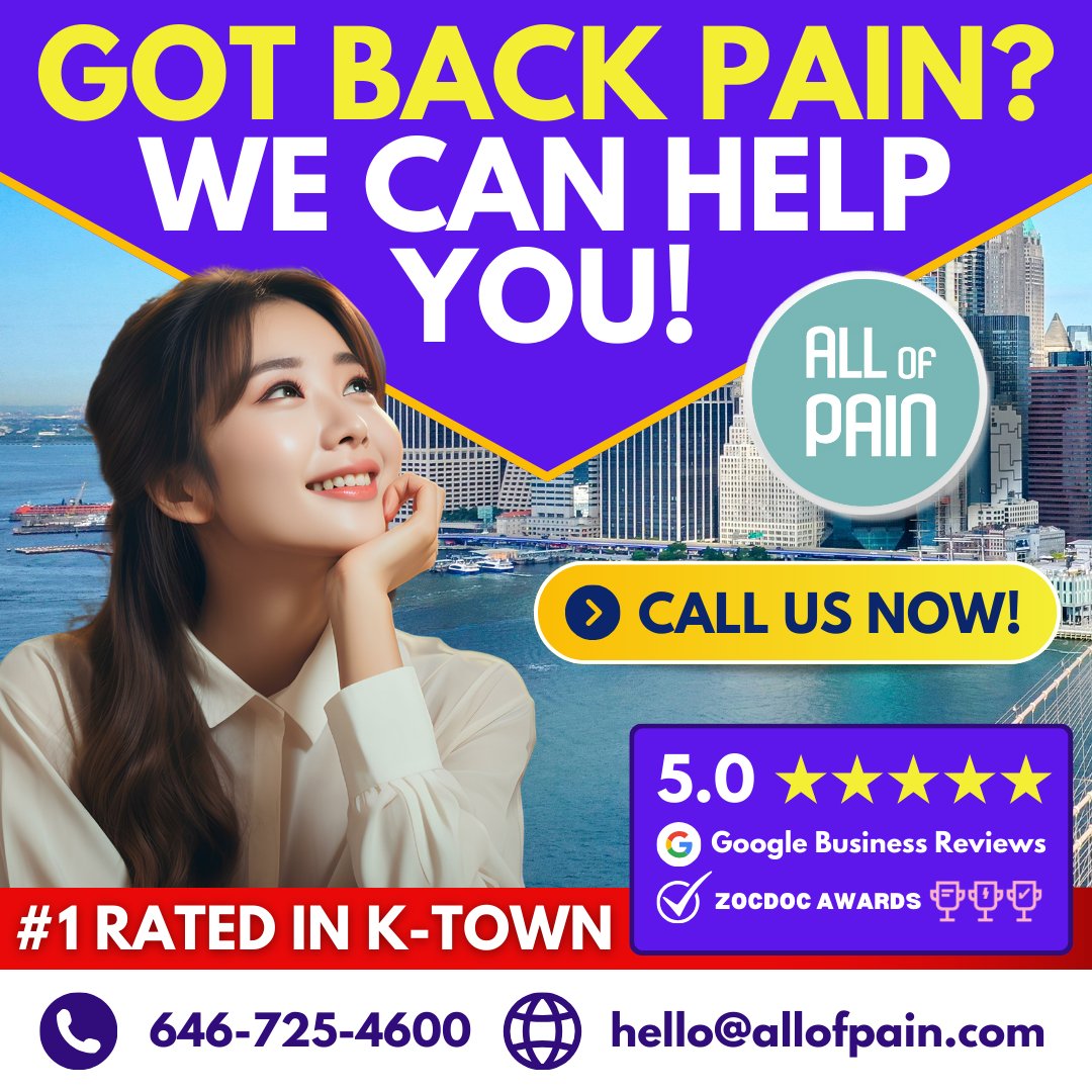 👩 ⁠Does ongoing back pain cause you distress?⁠

Read more here...

l8r.it/9mOf

#chinatownnyc #paindoctorsnyc #ニューヨーク #纽约 #midtownmanhattan #newyorkpainmedicine #nycpainspecialists #紐約 #painmanagementmanhattan #painphysiciansofnewyork #painmedicinenyc