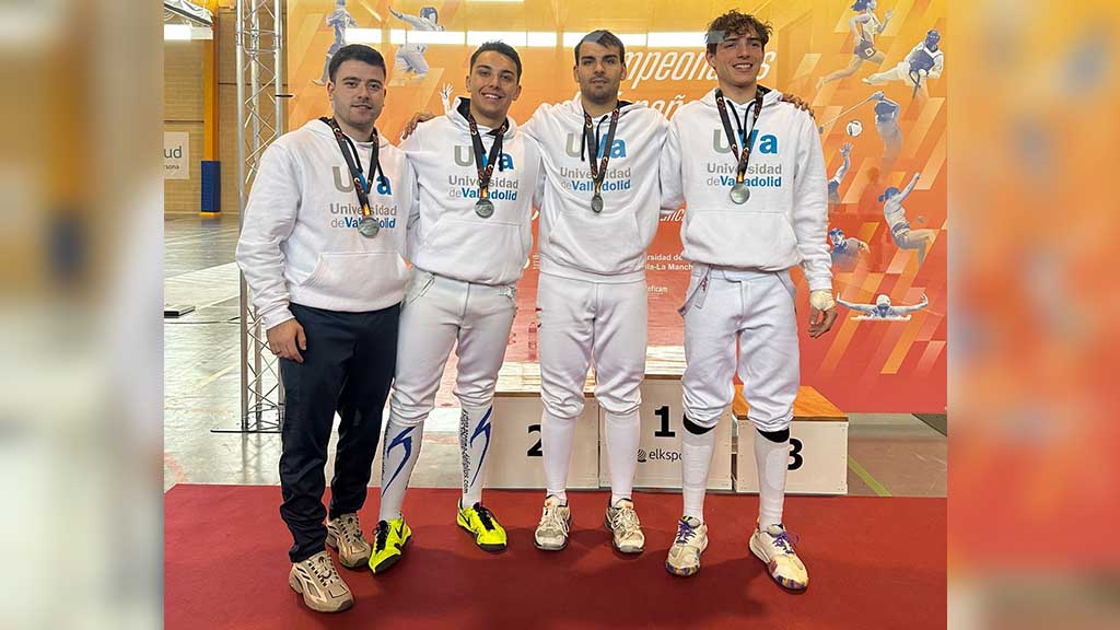 🏆🥈🤺 Aleix Jiménez obté dos medalles de plata al Campionat d’Espanya Universitari ▶ LA NOTÍCIA: ebresports.cat/aleix-jimenez-… @adamtomas, @ajamposta, @nurmarco @esgrima_cat, @esportcat, @JoanBarbera7, @MarcFornos, @RadioAmposta @TomasLitus #Amposta #TerresdelEbre