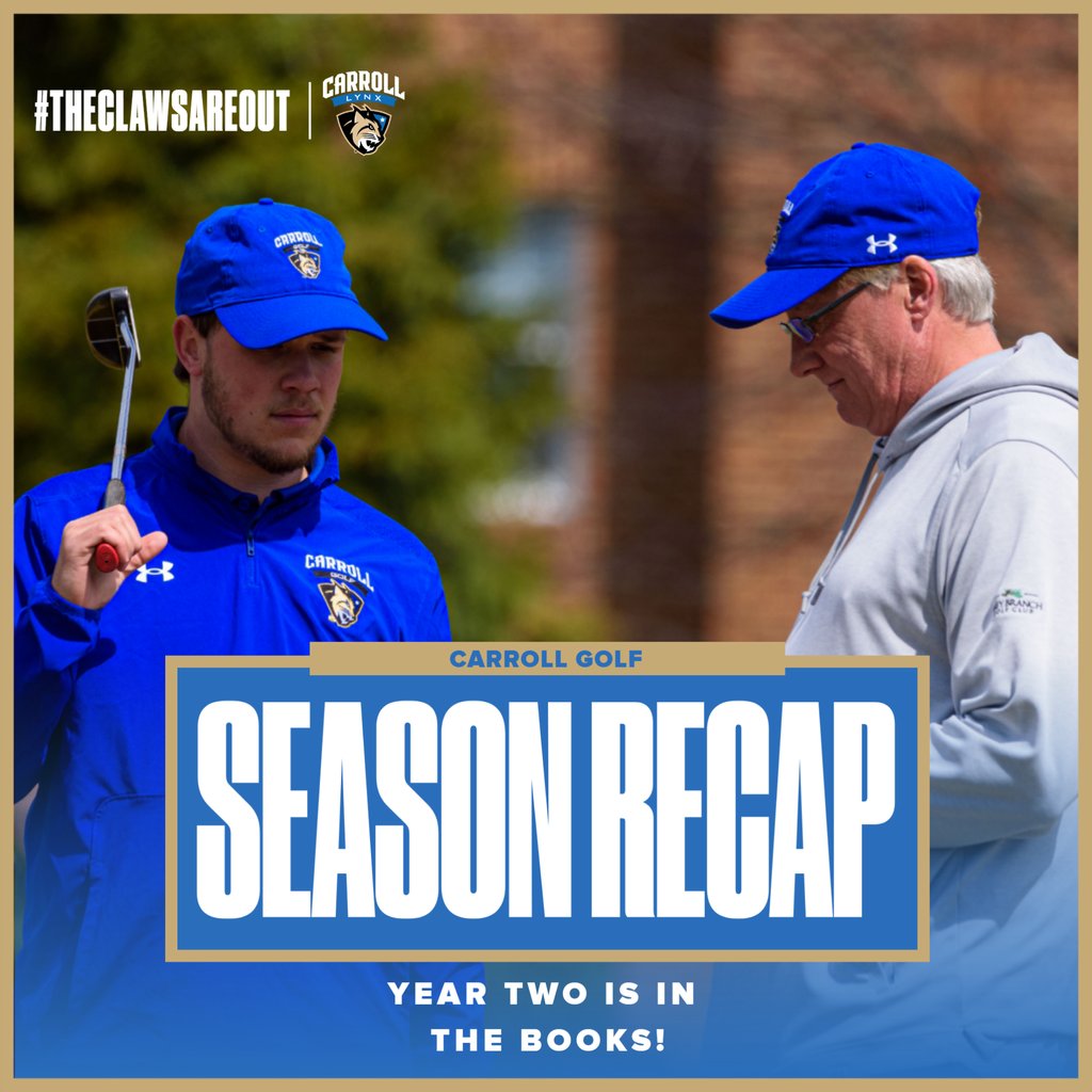CarrollLynx's tweet photo. Recap this years action on our website, a link can be found below!

https://t.co/9yAO4EGu5i

#TheClawsAreOut #NJCAAGolf https://t.co/jUfUljYbeO