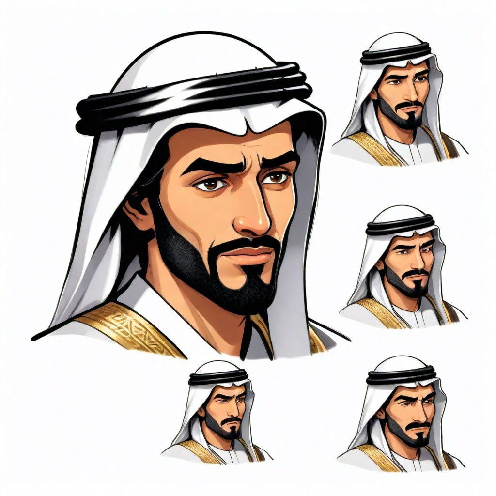 🚀 #PromptShare 🚀  for @freepik  AI Image Generator
saudi simple painted man drawn with procreate brush on a white background.different poses and emotions 

#AIArtwork  #AIArtCommuity #AIArtwork #FreepikAI