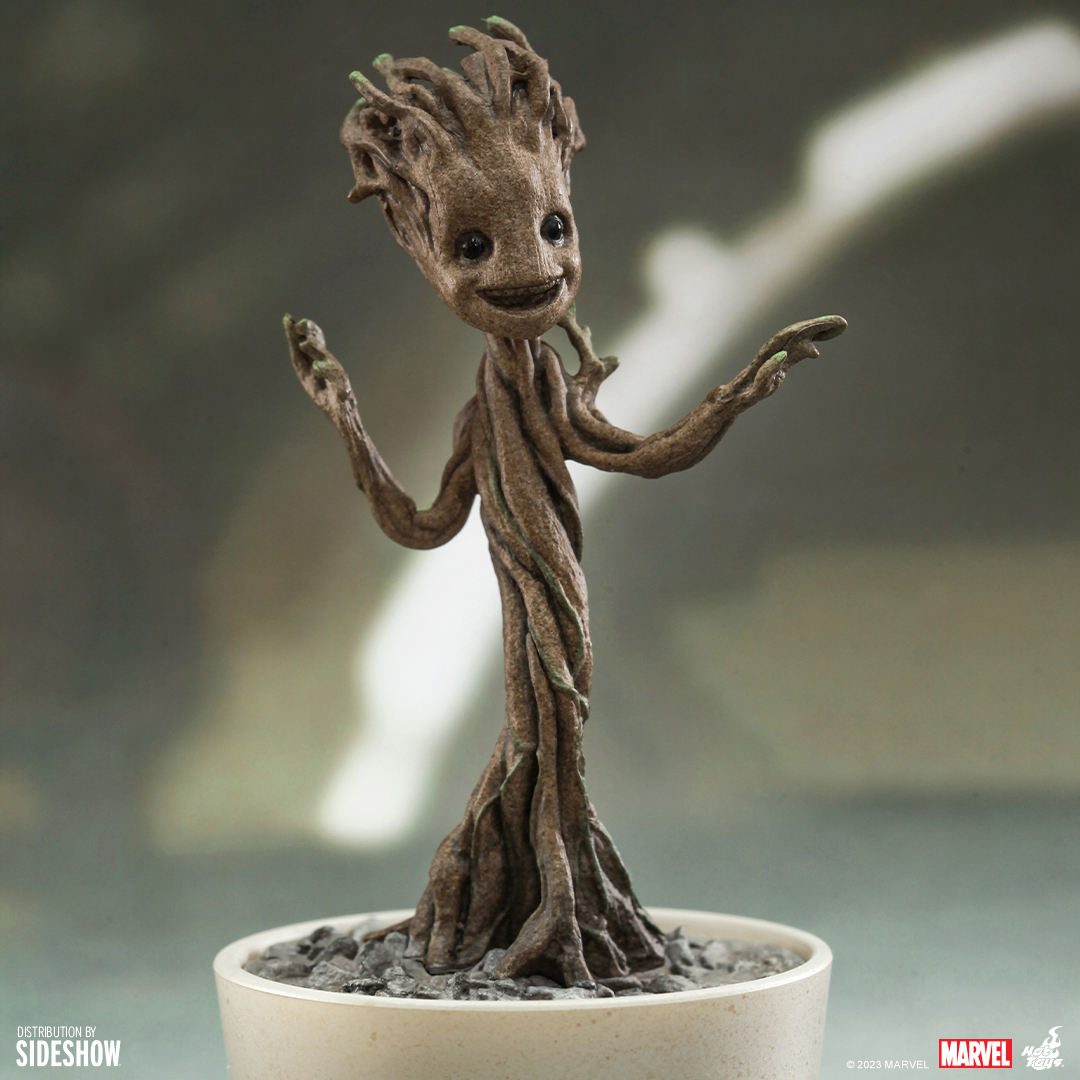 side.show/mzr1o Save 20% on the Little Groot 1:4 Figure by @hottoysofficial. Act fast, this discount ends at 9 AM PT on 4/28! #MarvelStudios #Groot #GuardiansOfTheGalaxy