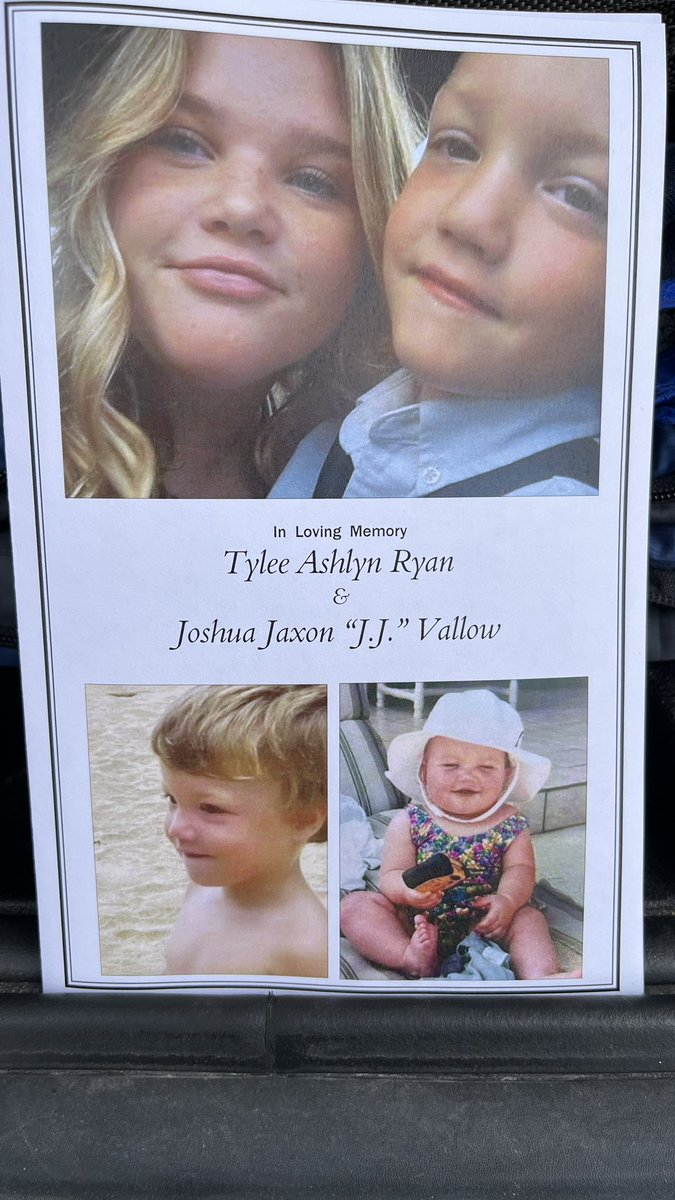 Today is the Celebration of Life Ceremony for Tylee Ryan and J.J. Vallow in Idaho Falls. The family says it’s a chance to share love and positivity for a case that has had so much darkness. We’ll have coverage tonight during our @KSL5TV newscasts.