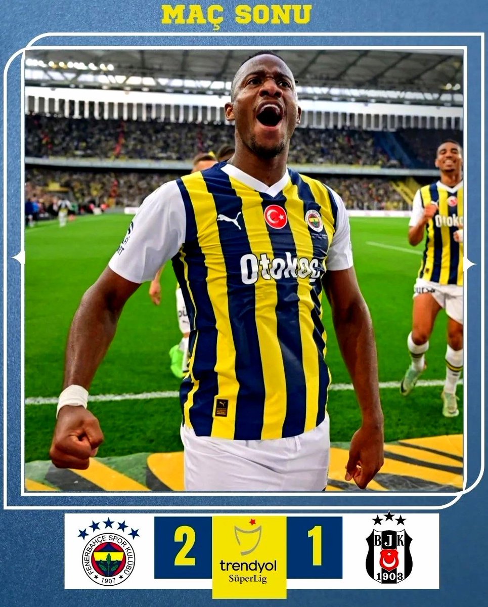 Tebrikler #Fenerbahçe'm 💛💙👏👏👏