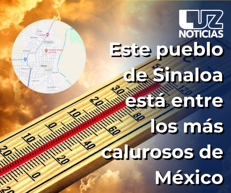 luznoticiasmx's tweet image. 🥵 Este pueblo #sinaloense se derrite y apenas empiezan las altas temperaturas ¿ya lo conoces?
📲 Aquí el link: 👉 bit.ly/4dk7CqT