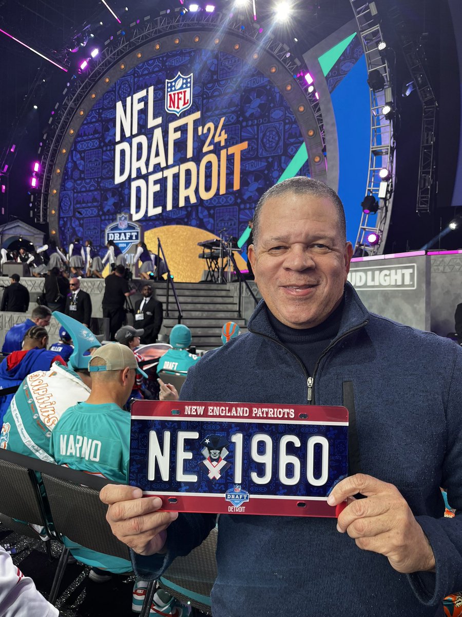 Proud of recognition <a href="/NFLDraft/">NFL Draft</a> for my efforts to promote Black &amp; Jewish bridge building on college campuses partnering w/ <a href="/FCASorg/">Foundation to Combat Antisemitism</a> <a href="/Morehouse/">Morehouse College</a> Christian Harvey &amp; <a href="/EmoryUniversity/">Emory University</a> Emma Friese announced the 3rd Round pick of <a href="/Patriots/">New England Patriots</a> to <a href="/espn/">ESPN</a> audience &amp; crowd of 275K fans in the D.