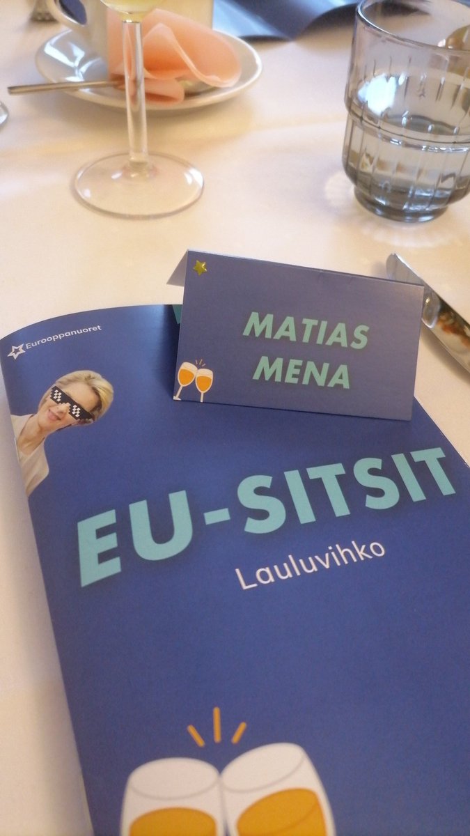 Merkittäköön pöytäkirjaan, että <a href="/Eurooppanuoret/">Eurooppanuoret</a> sitsit ovat maanosan parhaita.