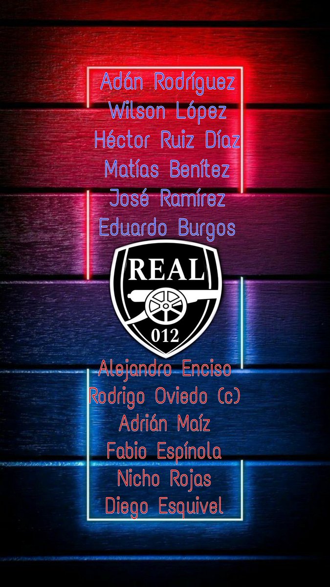 Real012ctn's tweet photo. Los 12 convocados para hoy!
VAMOS REAL CARAJO!!! 💪🏼💪🏼💪🏼 https://t.co/lq0pQpNwJw