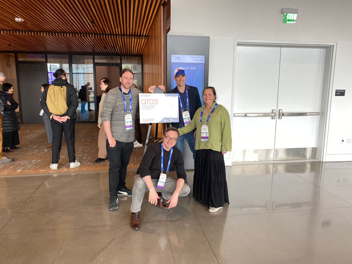 Our Symposium is finished. Great talks and science at #S24MRS . Nice catch up with friends <a href="/vaynzof/">Vaynzof lab</a> <a href="/sascha_feldmann/">Sascha Feldmann</a> <a href="/MalicGroup/">Ultrafast Quantum Dynamics Group Marburg</a> and others.