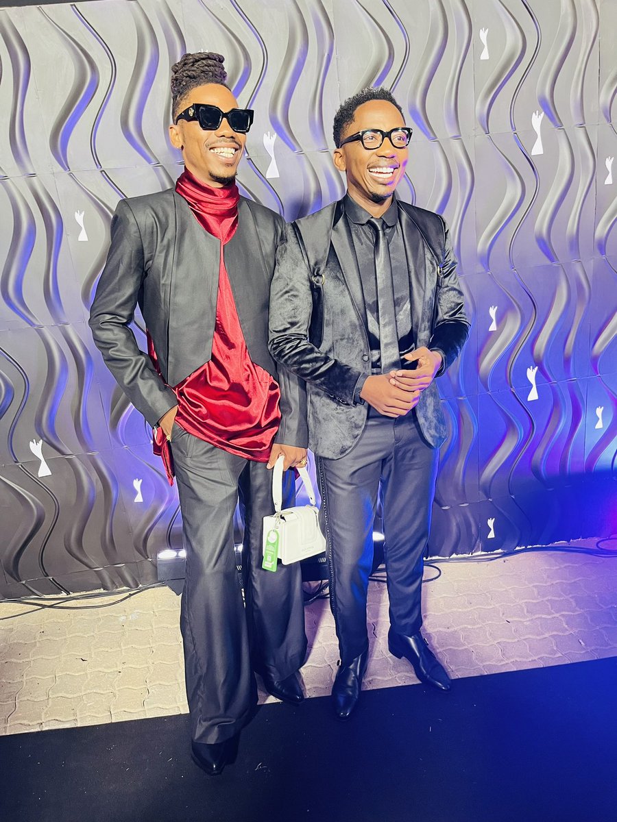 Andile Ncube and his younger brother Papa Ghost attending the Metro FM Music Awards..❤🔥

#MMA24