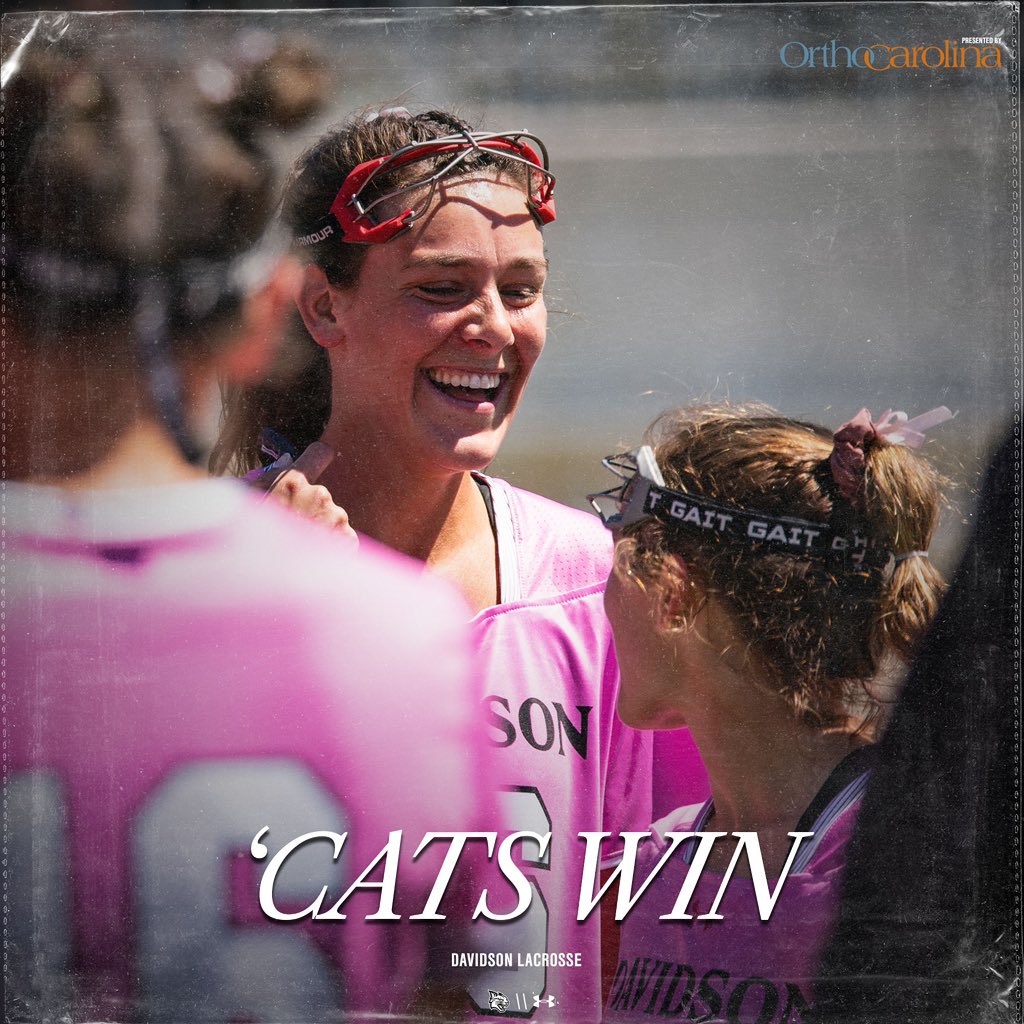 Closed out the regular season with a BANG 💥 Davidson downs Duquesne 15-5, setting a new program-best 7-2 record in Atlantic 10 play! #CATSWIN