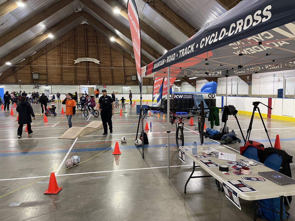 Liftow pb KW Cycling Academy supported the ⁦@WRPSToday⁩ at Queensmount Arena to the 2024 Bicycle Rodeo!
450 kids * Multiple obsticals * 1,000’ of happy parents!
Looking forward to our outdoor season kick-off on Tuesday evening!
⁦⁦@liftow⁩ ⁦@CityKitchener⁩