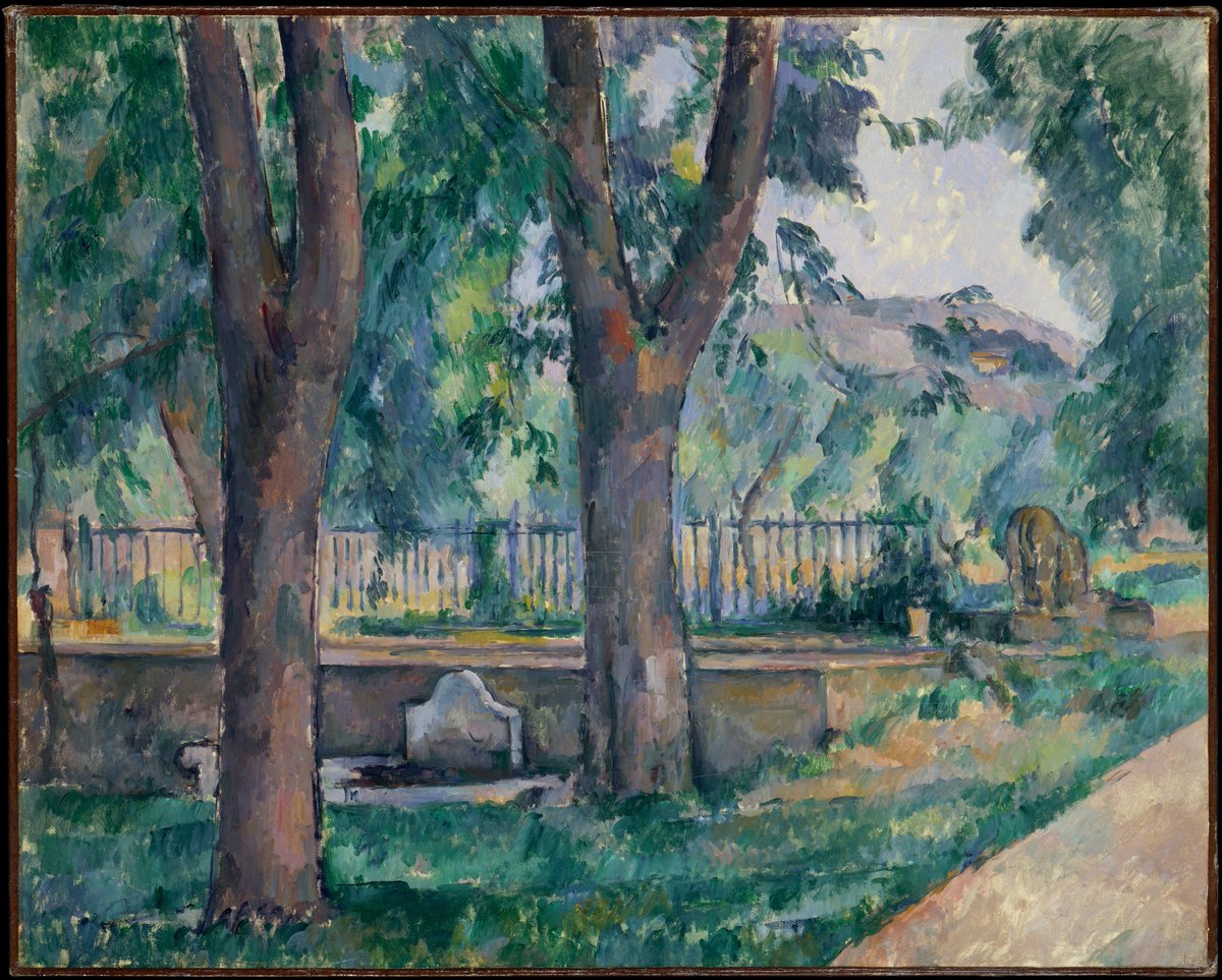 Paul Cézanne
The Pool at Jas de Bouffan