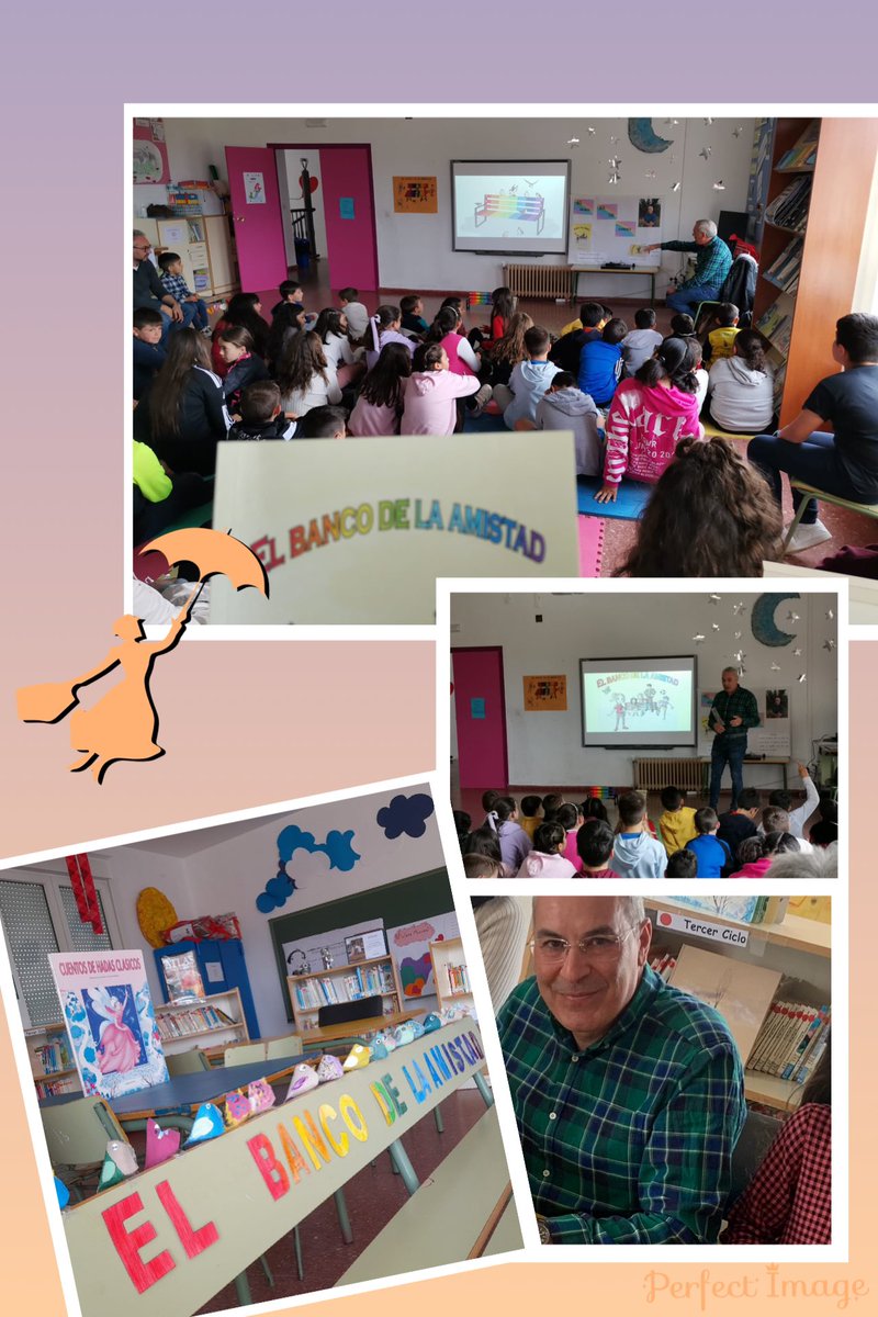 Nuestro encuentro para celebrar el Día del libro, acompañados del escritor Fernando Salcedo, autor de la obra “El banco de la amistad “. Gracias por esta jornada.