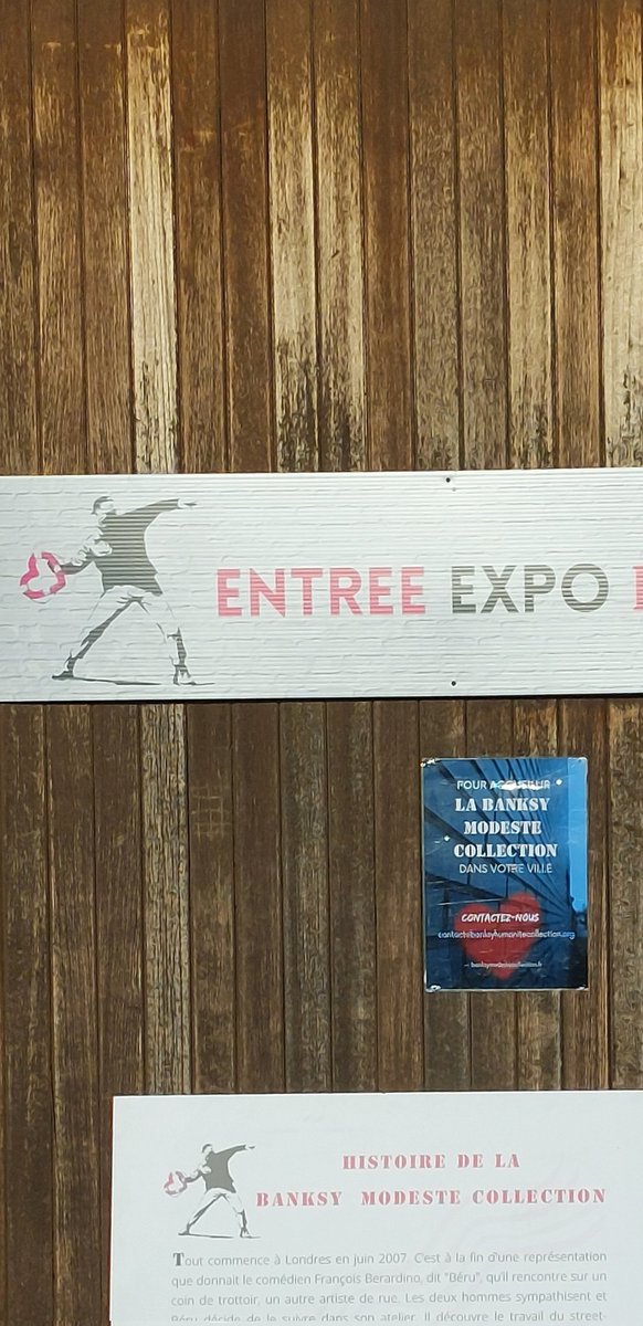 ValerieJacquetV's tweet image. Sur une audacieuse idée du @LycUrbainVitry, la Banksy Modeste Collection investit un atelier Bois! Parce que l'art est #universel, c'est gratuit! N'hésitez pas, allez visiter!