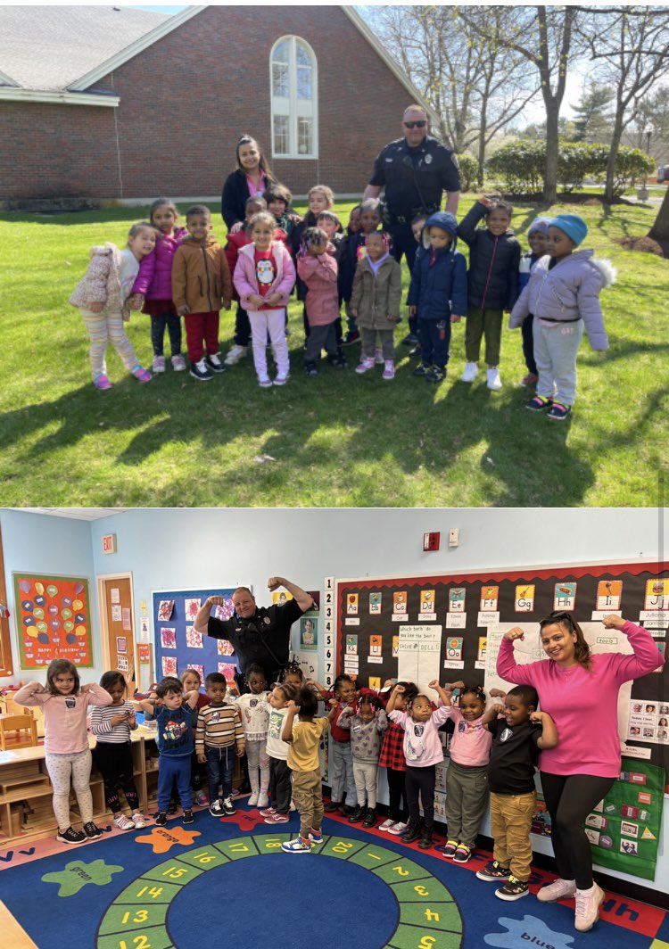 Ptlm McCarthy visited the Head Start program this week and was quite the hit!