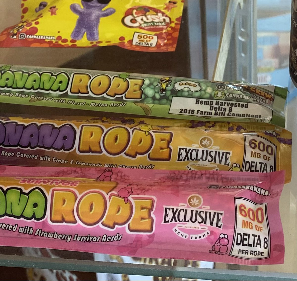 ejtrueblood's tweet photo. @morgana1776 @KevinSabet The industry is marketing in a way that is very appealing to children and adolescents. We didn’t allow cartoons to advertise tobacco. Why do we allow lookalike candy and snacks laced with THC in nearly identical packaging? https://t.co/198LuPiELj