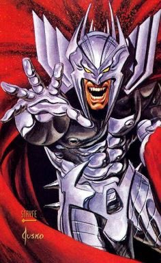 prfxsnatchedwig's tweet photo. #MutantSpotlight on #OmegaMutants: Stryfe, the Chaos-Bringer

Introduced by Louise Simonson and Rob Liefeld in "New Mutants #87" (January 1990), Stryfe has made his mark as an Omega-level mutant with a profound impact on the Marvel Universe. As the clone of Cable, Stryfe wields extensive telekinetic (omega level) and telepathic abilities, surpassing those of his genetic template by not having to contend with the debilitating Techno-Organic Virus that afflicts Cable.

Stryfe's powers are formidable: he can manipulate matter at will, lift colossal weights, and create protective force fields strong enough to withstand nuclear explosions. His telepathic prowess includes the abilities to control minds, alter memories, and project vivid illusions, making him a fearsome opponent in psychic warfare. These abilities not only protect him from other telepaths but also allow him to dominate his adversaries mentally.

Throughout his narrative journey, Stryfe has been central to several major story arcs that define his complex character. In the "X-Cutioner's Song," he masquerades as Cable to shoot Professor Charles Xavier with a virus-laden bullet, a part of a broader scheme to destabilize mutant-human relations and seek vengeance against those he holds responsible for his tormented existence.

In the "Messiah War," Stryfe's ambitions come to the forefront as he battles Cable and X-Force in a dystopian future, demonstrating his strategic cunning and ruthless pursuit of power. His aim to secure the mutant "messiah," Hope, underscores his manipulative nature and willingness to destroy any who oppose him.

Stryfe's influence extends into his leadership of the Mutant Liberation Front, a terrorist organization that challenges the treatment of mutants. His charismatic and manipulative leadership skills are evident as he rallies others to his cause, cementing his status as a formidable antagonist.

Perhaps one of his most sinister acts involves the Legacy Virus; in a calculating move, Stryfe deceives Mr. Sinister into thinking he is receiving a genetic matrix, only to deliver the deadly Legacy Virus instead. This virus specifically targets mutants, leading to numerous deaths and causing further turmoil within the mutant community.

Stryfe's recurring appearances in the Marvel Universe, characterized by frequent resurrections, highlight his role as a perennial threat. His complex relationship with his origins and his clone, Cable, along with his significant impact on mutant and human narratives, solidify his status as a pivotal Omega-level mutant. Through his story arcs, themes of power, revenge, and identity are explored, enriching the fabric of Marvel's storytelling.

#Stryfe #OmegaMutant #MarvelComics #XMen #MutantLiberationFront #MessiahWar #LegacyVirus #XForce