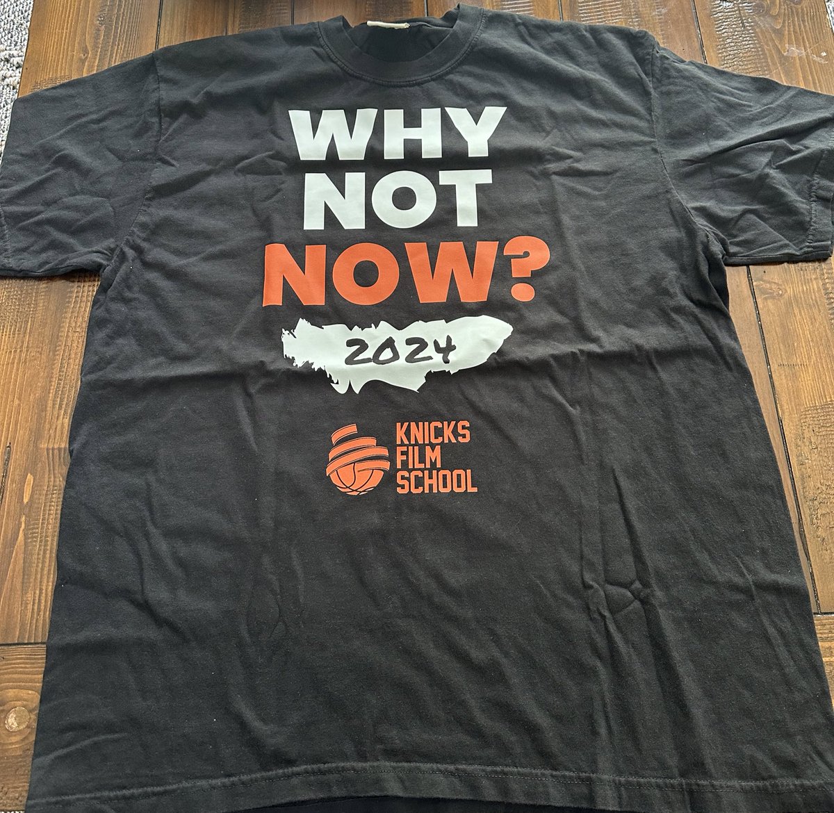 DJAceNBA's tweet image. Arrived! #WhyNotNow? @KnickFilmSkool